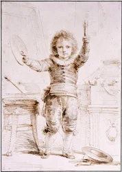 アーティストの息子、ハインリッヒ、c。 1793